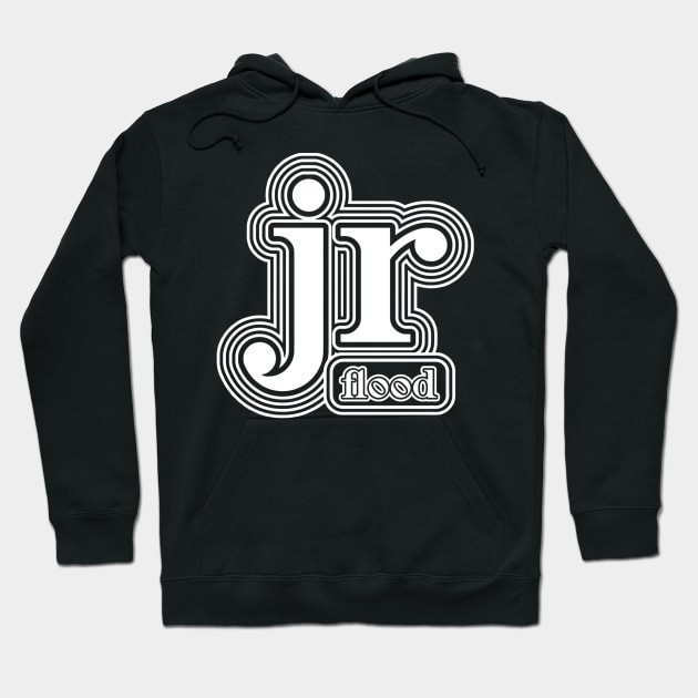 J.R. Flood logo - Neil Peart Hoodie by RetroZest